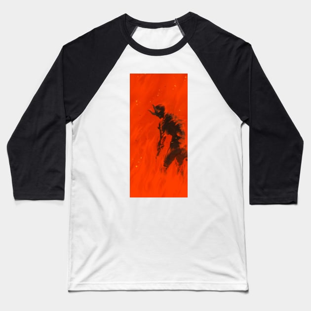Demon Baseball T-Shirt by Atzon